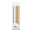 SET DE 10 PAILLES KRAFT