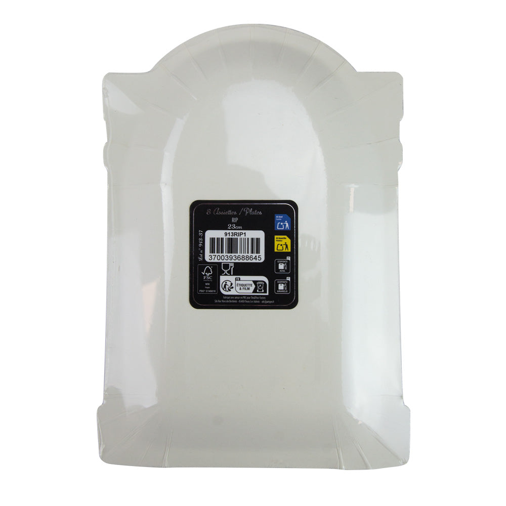 ASSIETTES RIP 23CM X 8