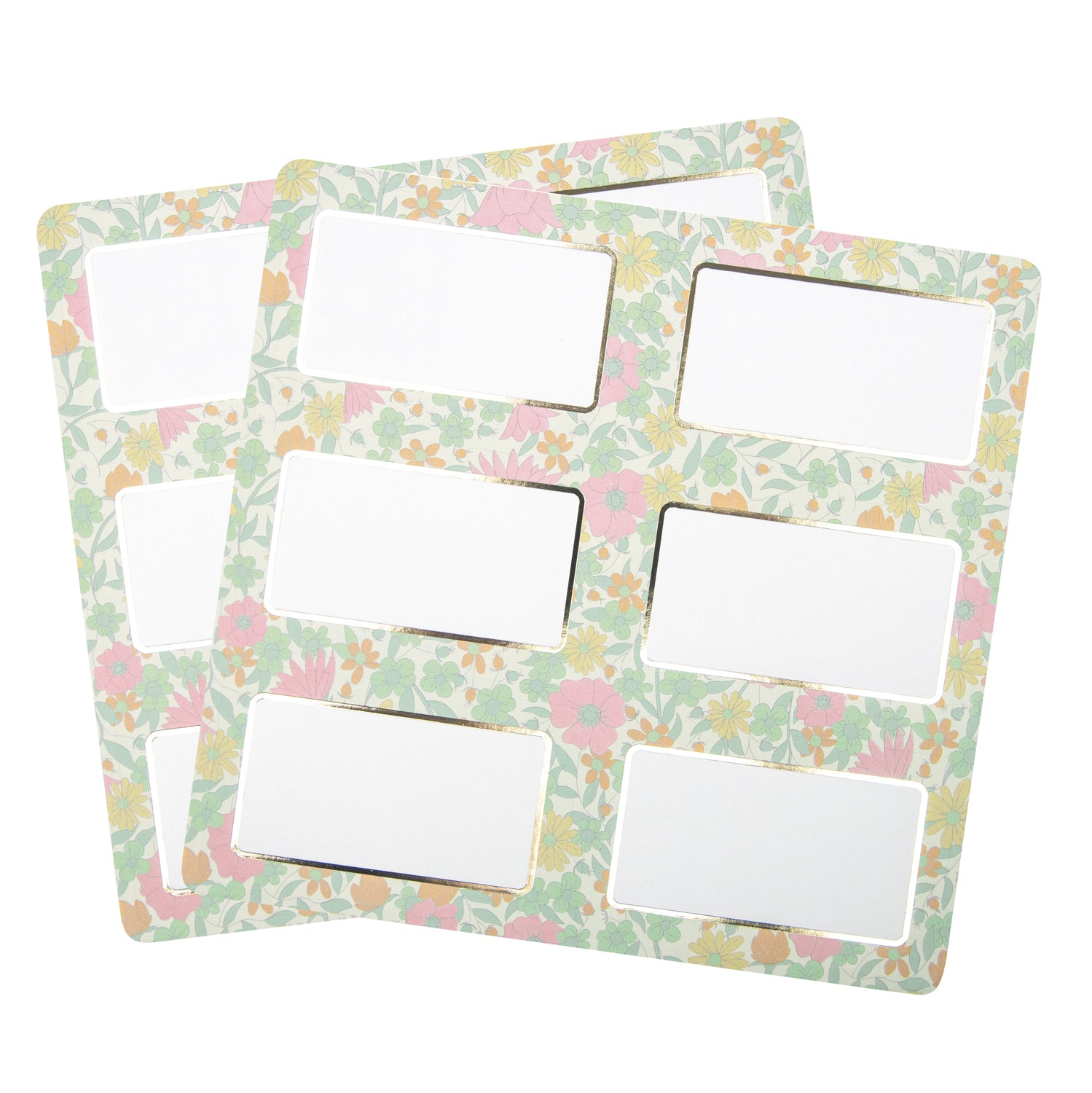 ETIQUETTES CADEAUX ADHESIVES SHABBY X 12