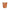 GOBELETS FESTONNES 200ML FOUGERE TERRACOTTA X 8