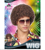 Perruque afro 70's châtain adulte