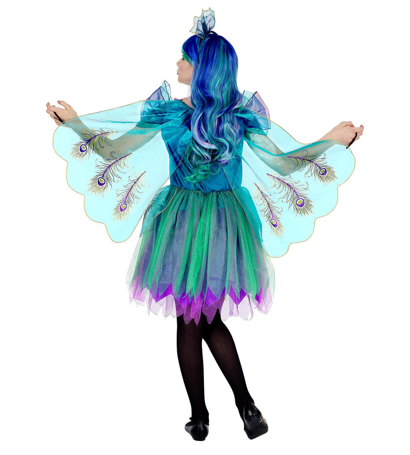 Déguisement paon fille