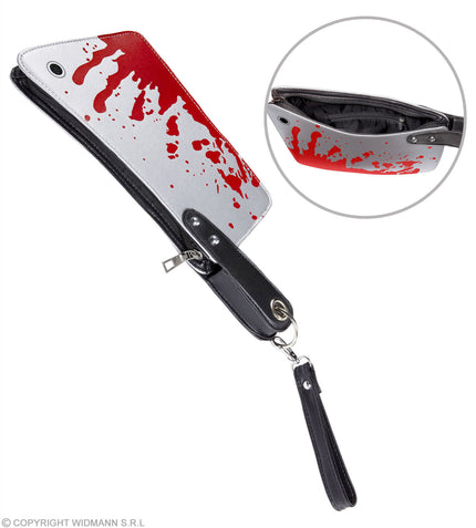 Sac en forme de couteau en sang