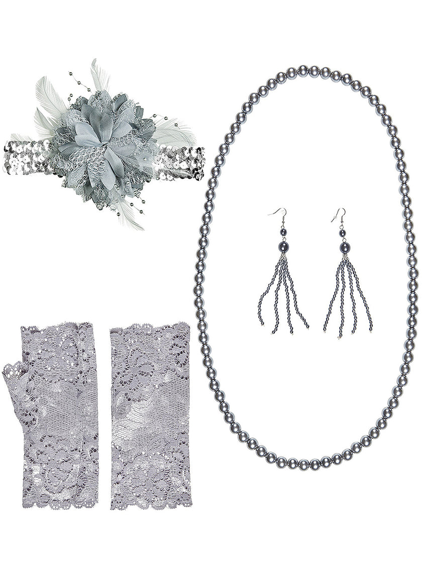 Kit accessoires charleston années 20 femme