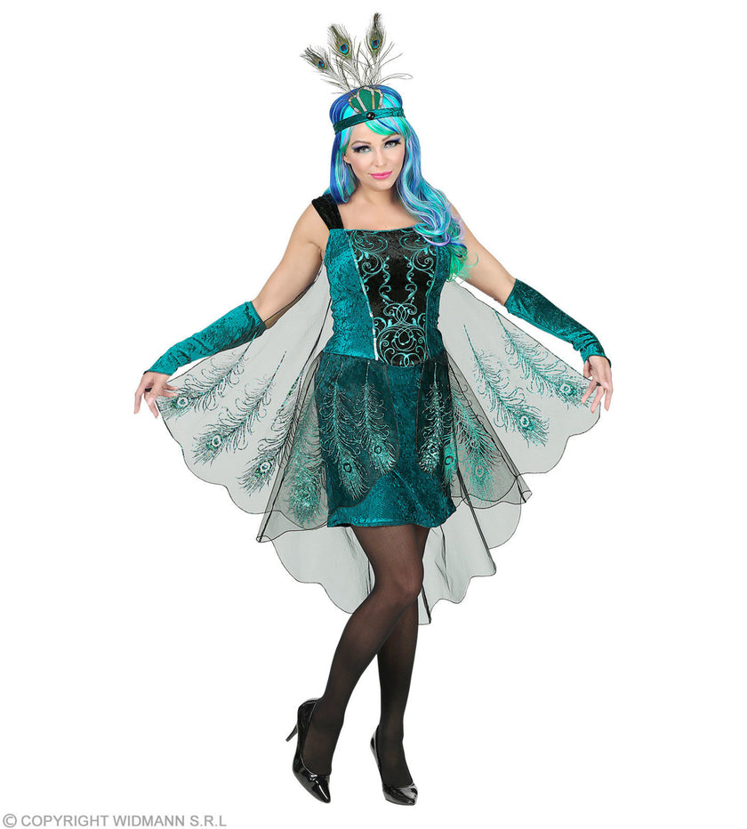 Déguisement paon femme