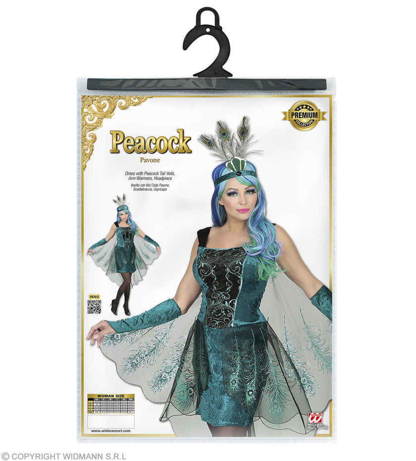 Déguisement paon femme