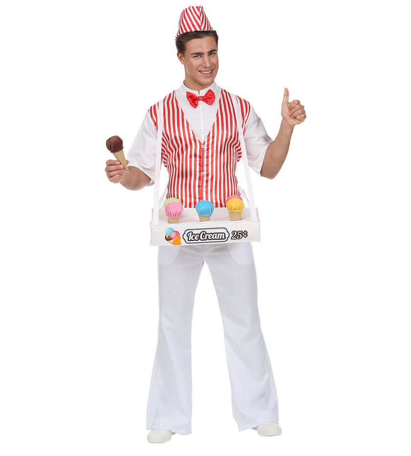 Déguisement vendeur de glace homme