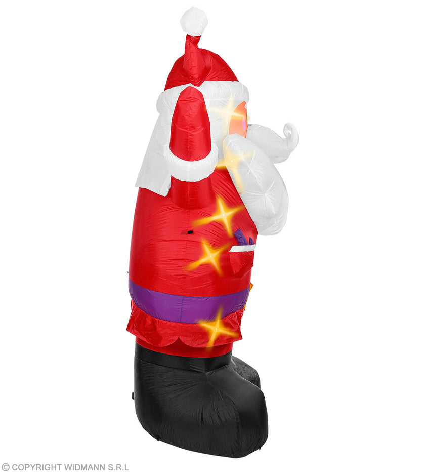 Père Noël gonflable lumineux (300 cm)