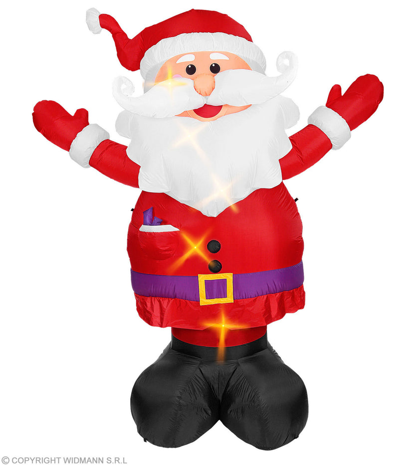 Père Noël gonflable lumineux (300 cm)
