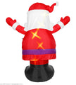 Père Noël gonflable lumineux (300 cm)