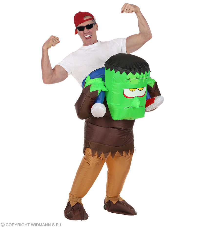 Déguisement Frankie gonflable porte-moi adulte