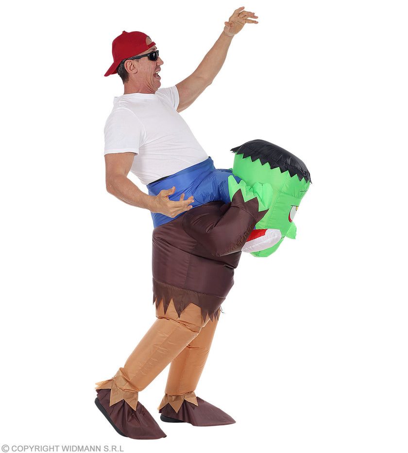 Déguisement Frankie gonflable porte-moi adulte