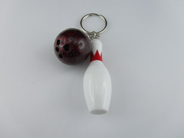 porte-clefs boule de bowling et quille