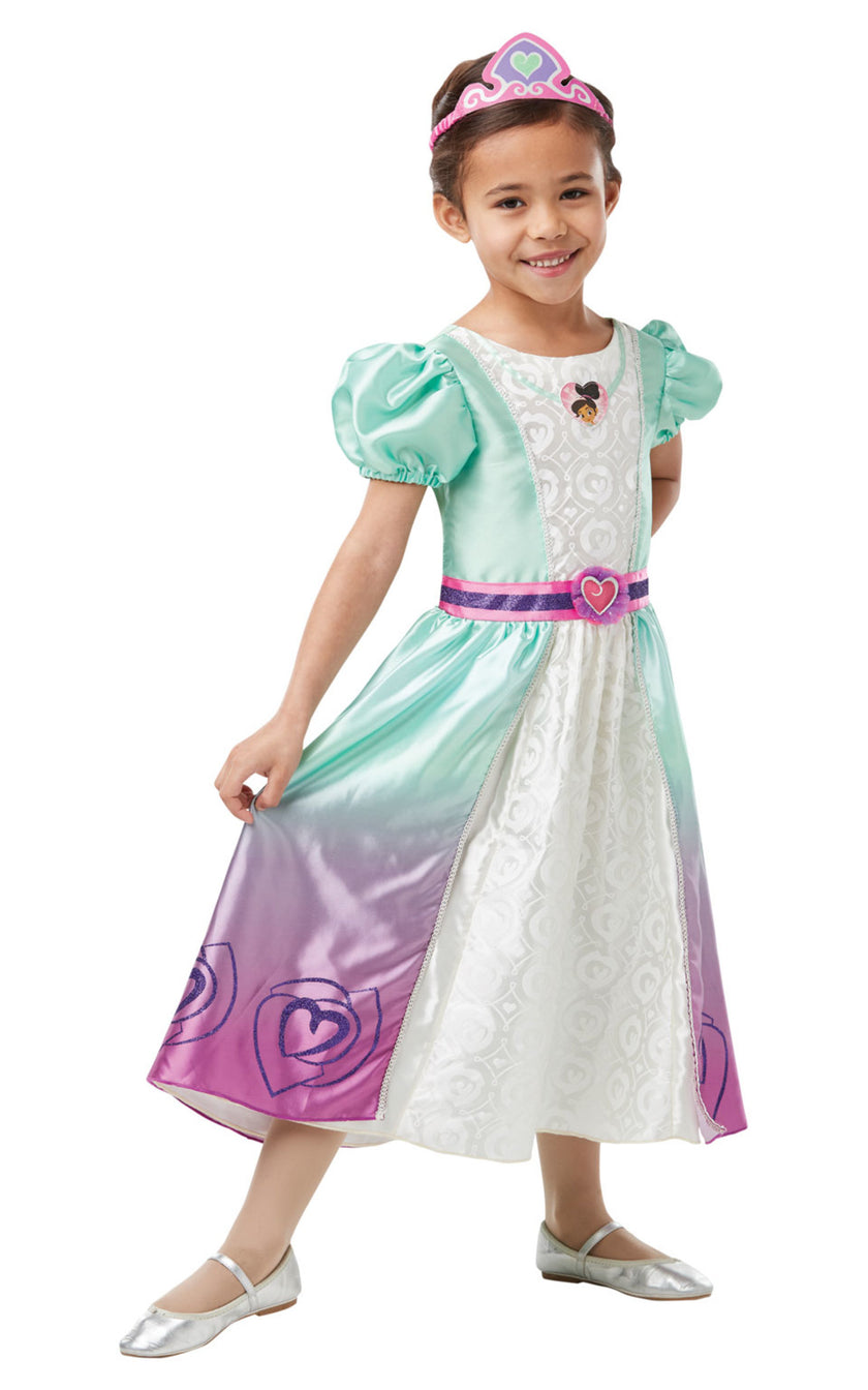 Déguisement Nella deluxe fille - Nella princesse chevalier
