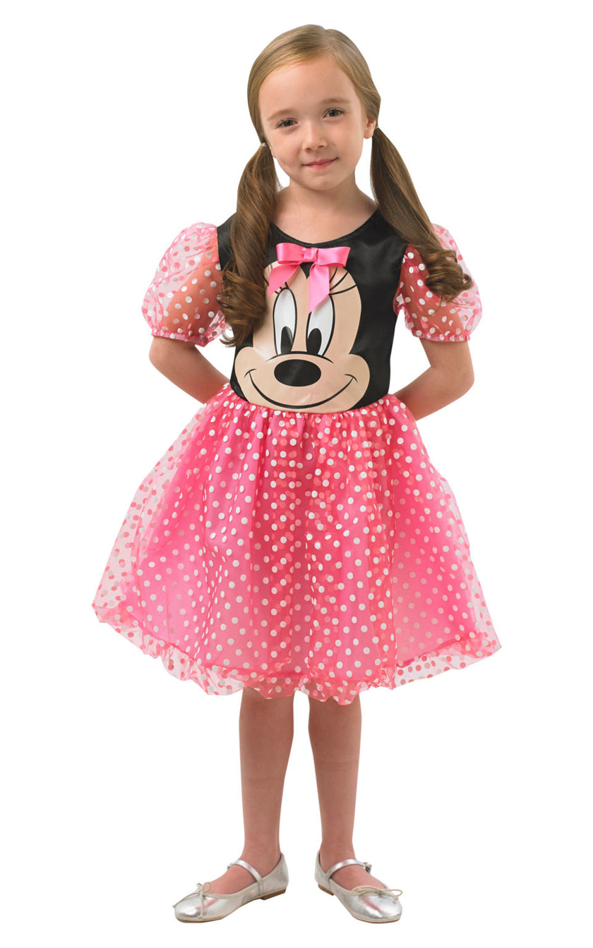 Déguisement Minnie Mouse rose fille