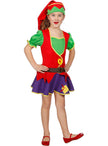 Déguisement lutin de noël fille