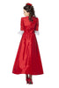 Déguisement marquise rouge femme