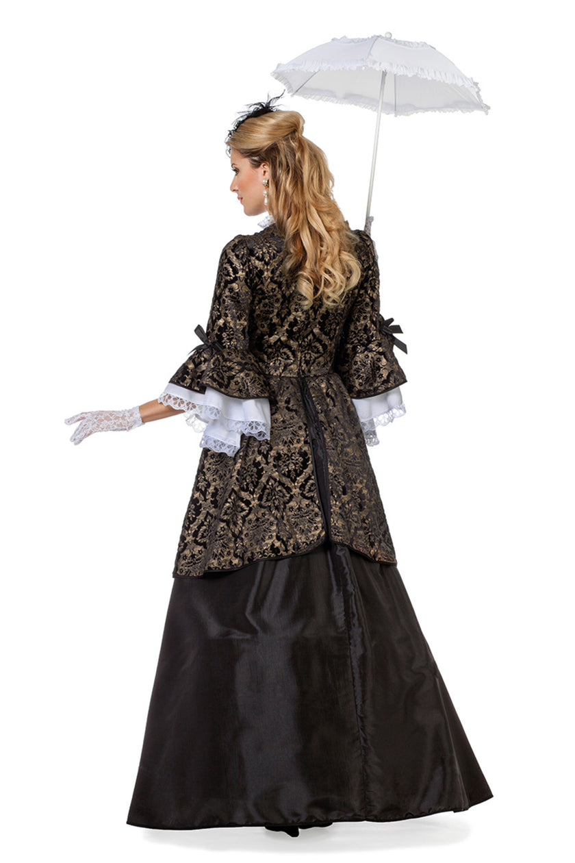 Déguisement Marquise noir femme