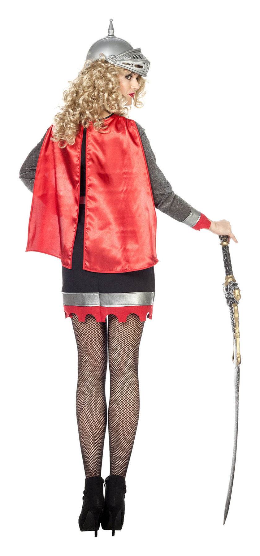 Déguisement chevalier gris femme