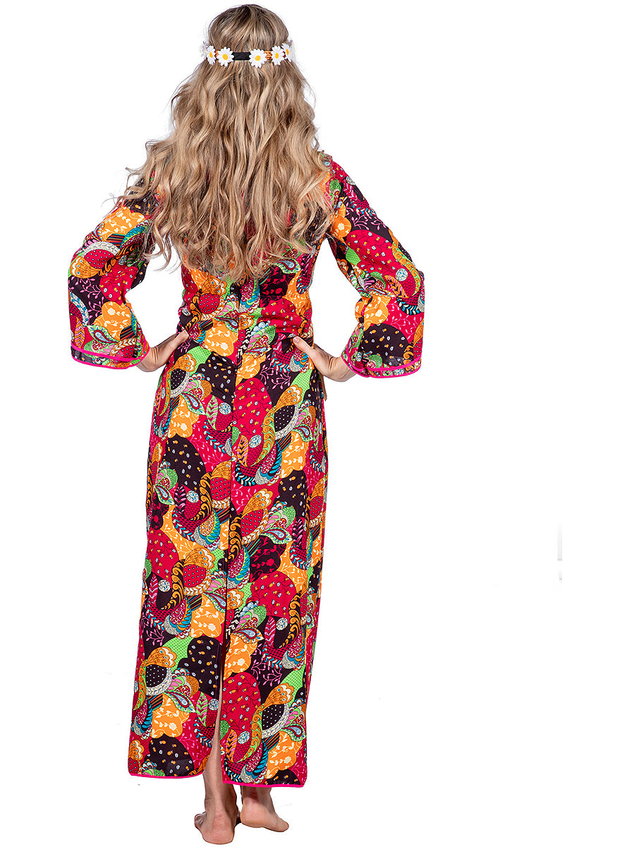 Déguisement hippie deluxe femme