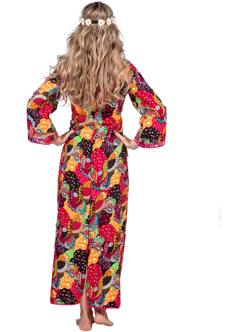 Déguisement hippie deluxe femme