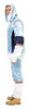 Déguisement esquimau bleu homme