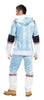 Déguisement esquimau bleu homme