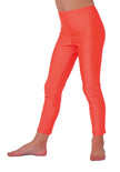 Legging disco 70's orange fille