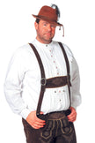 Chemise Oktoberfest blanche homme