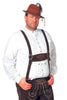 Chemise Oktoberfest blanche homme