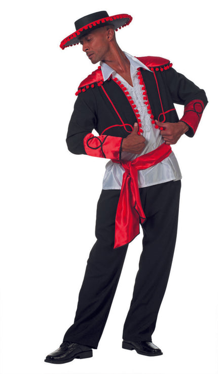 Déguisement danseur argentin noir homme