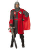Déguisement chevalier du Roi Arthur gris homme