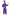Déguisement Sultan violet homme