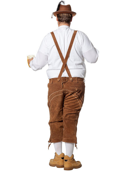Lederhose beige deluxe homme