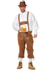 Lederhose beige deluxe homme