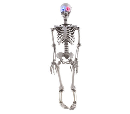 suspension squelette lumineux 90cm