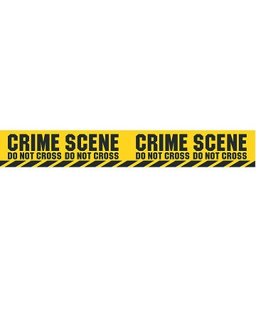 cordon de sécurité crime scene do not cross 6.1m