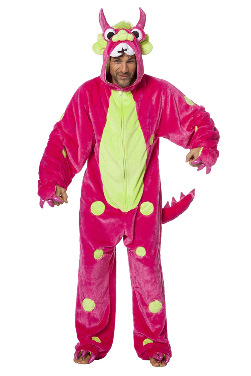 Déguisement monstre rose adulte