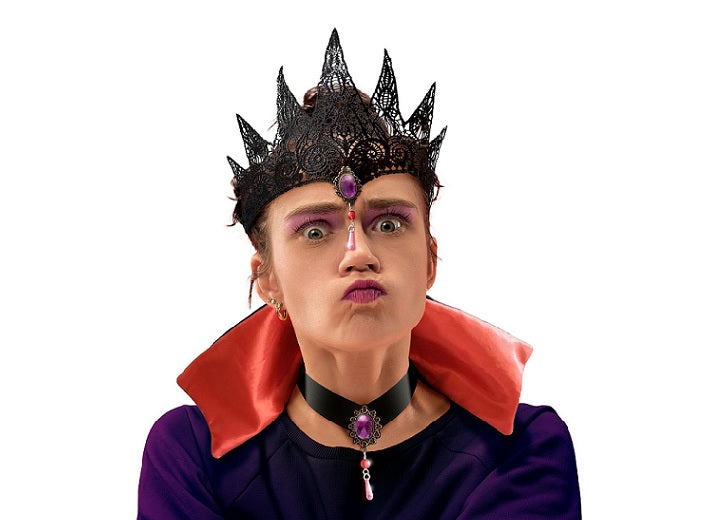 set accessoires reine maléfique adulte 2pcs