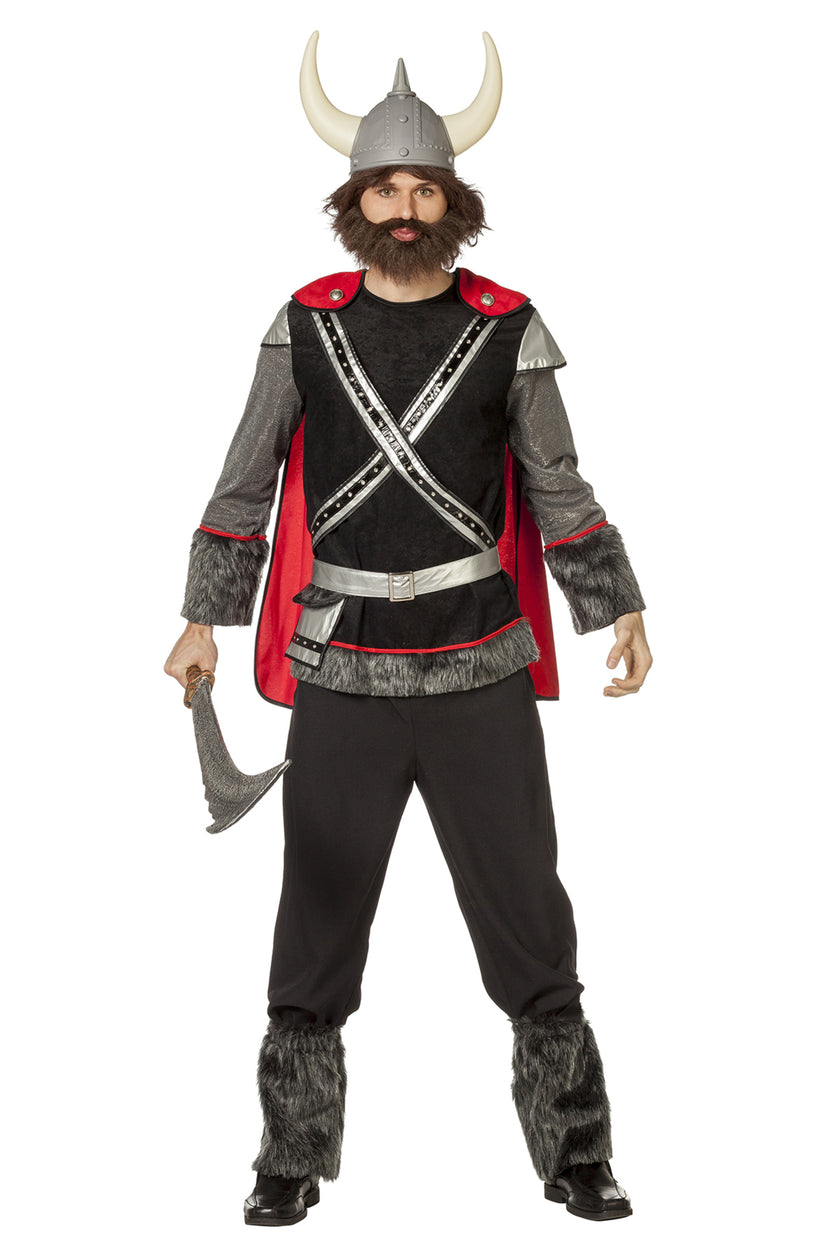 Déguisement viking noir homme