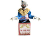 clown d''horreur dans une boite lumineux sonore motorisé 1.8x1.3m