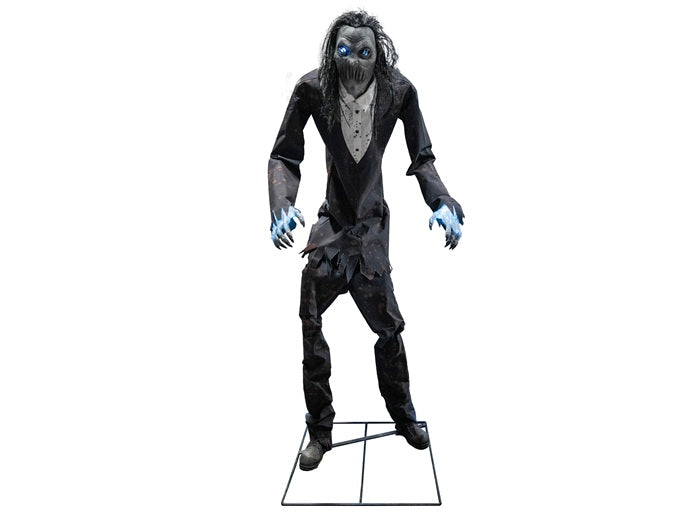 fantôme zombie géant lumineux sonore et motorisé 2.3m 220v