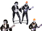 squelettes guitaristes lumineux sonores et motoriss 1.85m 220v