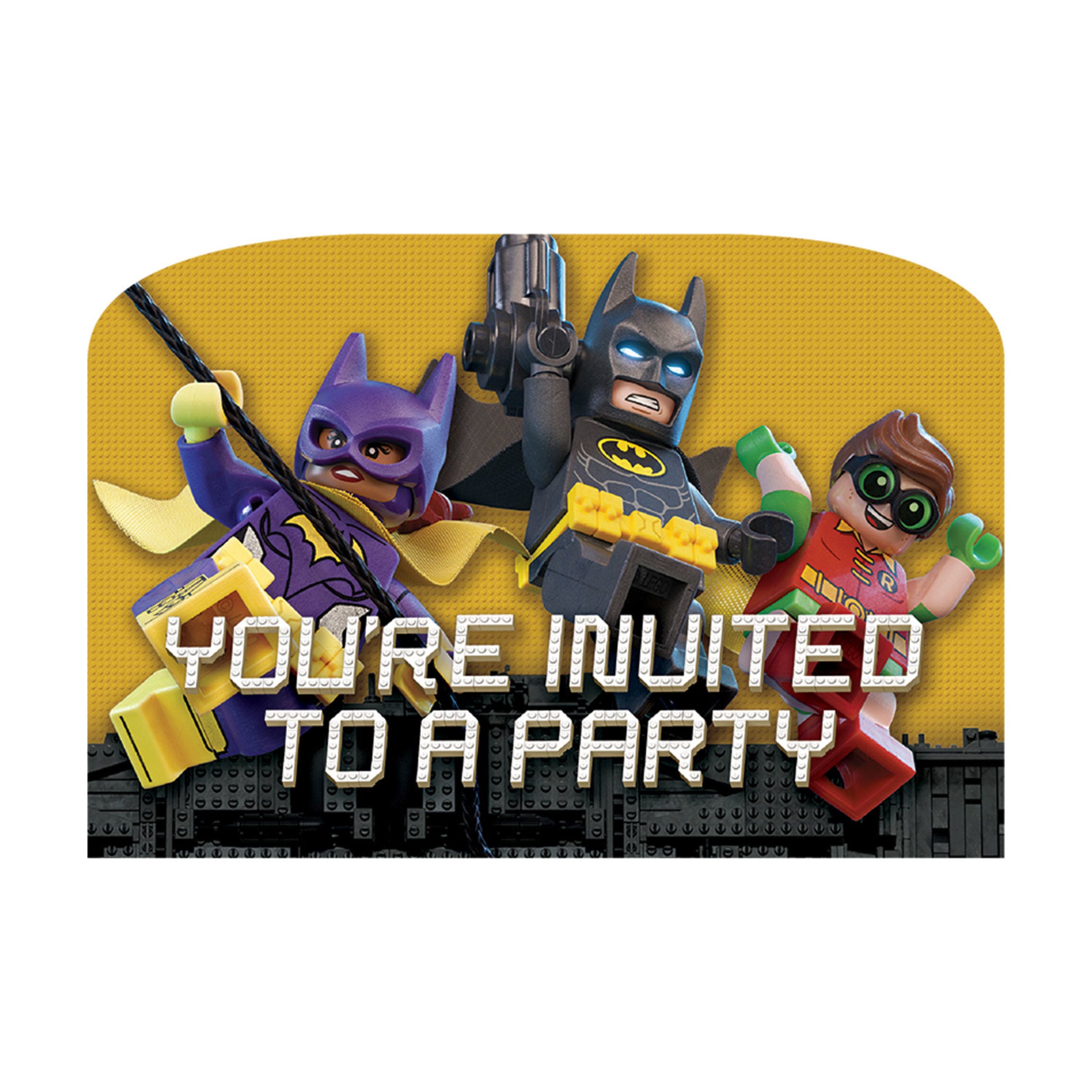 8 invitations Lego Batman, le film