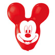 4 ballons en latex en forme de Mickey Mouse