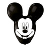 4 ballons en latex en forme de Mickey Mouse