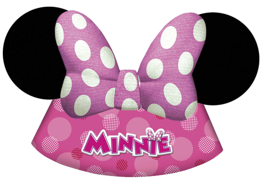 6 chapeaux Minnie Mouse Junior