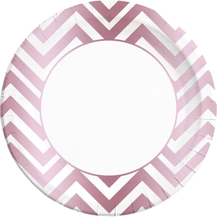 8 grandes assiettes Collection violettes