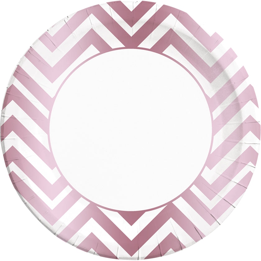 8 grandes assiettes Collection violettes