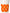 8 gobelets Orange Dots